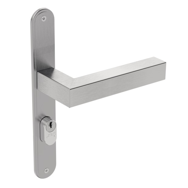 Fechadura ix420 Broca 20mm Espelho Inox Escovado Externa
