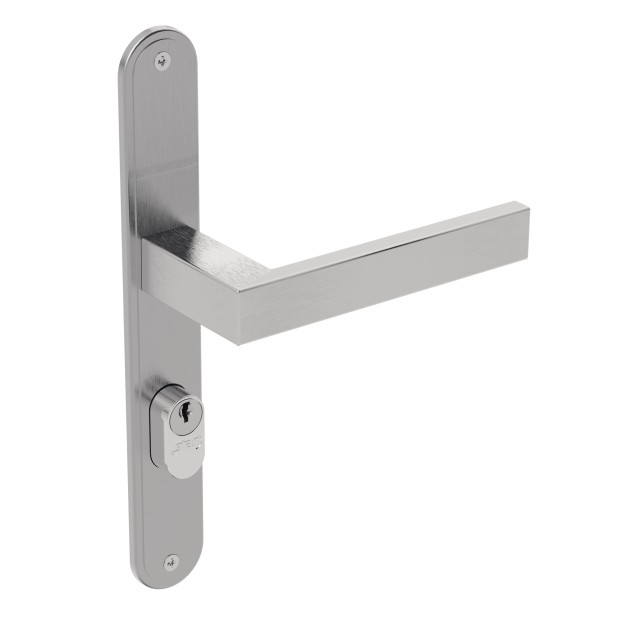 Fechadura ix290 Broca 26,5mm Espelho Inox Escovado Externa