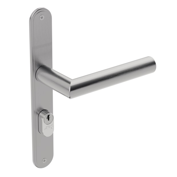 Fechadura ix410 Broca 26,5mm Espelho Inox Escovado Externa
