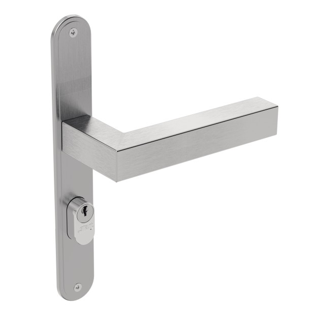 Fechadura ix420 Broca 26,5mm Espelho Inox Escovado Externa