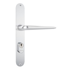 Fechadura 603/01 Buzios 74 Espelho Inox