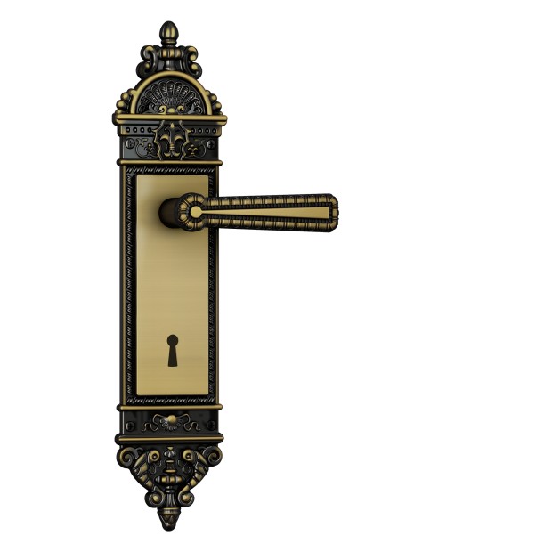 Fechadura 1510/03 Espelho Colonial E-Coat