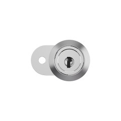 Fechadura 316 ED 180 1/2 Aba com Prolongador Niquelado CCSD