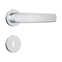 Fechadura 1610/09 T/Red Roseta Redonda Inox