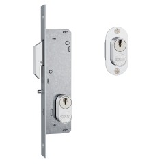 Fechadura 902 Gorje AISI 304 Espelho Plano Inox