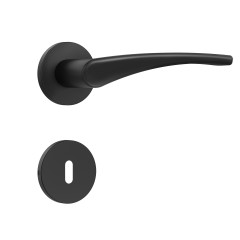 Fechadura Classic 55 3500 Roseta Redonda Interna Black