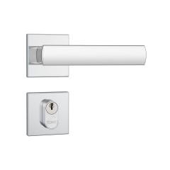 Fechadura 803/41 T/Red Roseta Quadrada 1 Inox
