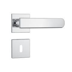 Fechadura 813/41 Roseta Quadrada 1 Inox