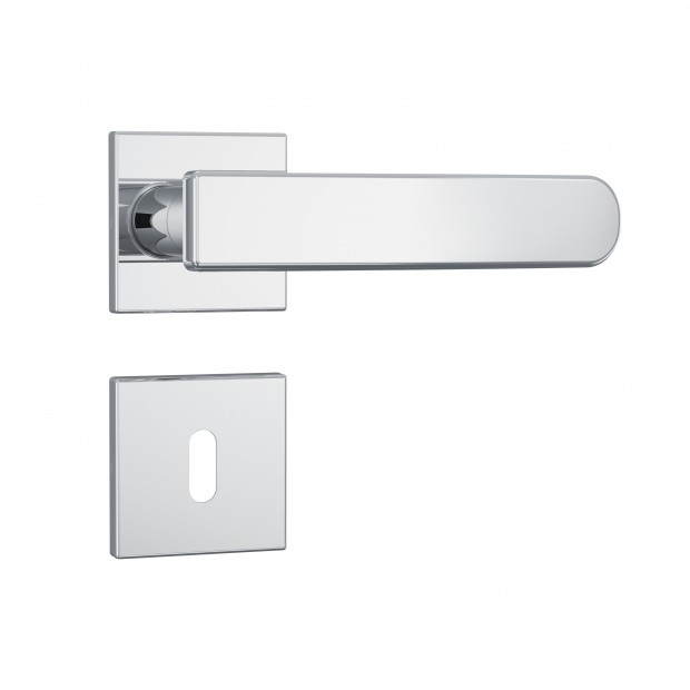 Fechadura 813/41 Roseta Quadrada 1 Inox