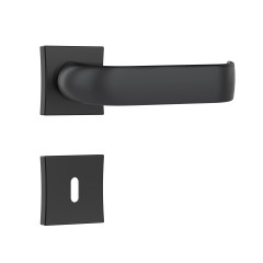 Fechadura Classic 40 3900 Roseta Quadrada Interna Black