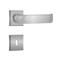 Fechadura Classic 40 3900 Roseta Quadrada Interna Inox Escovado