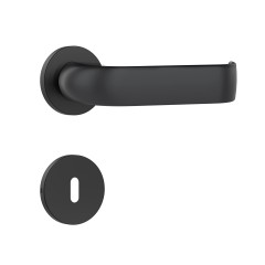 Fechadura Classic 40 3900 Roseta Redonda Interna Black