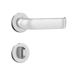 Fechadura Classic 40 3900 Roseta Redonda Banheiro Inox