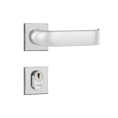 Fechadura Classic 55mm 3900 Roseta Quadrada Externa Cromado