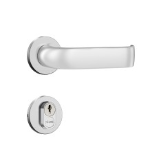 Fechadura Classic 55mm 3900 Roseta Redonda Externa Inox