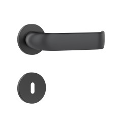Fechadura Classic 55mm 3900 Roseta Redonda Interna Black