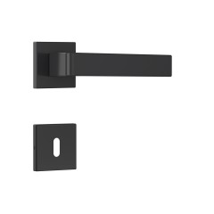 Fechadura Classic 40 3800 Roseta Quadrada Interna Black