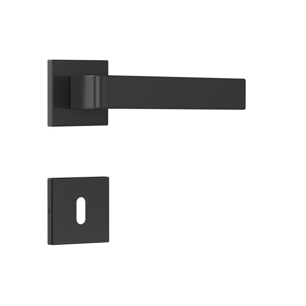 Fechadura Classic 40 3800 Roseta Quadrada Interna Black