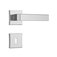Fechadura Classic 40 3800 Roseta Quadrada Interna Inox