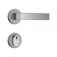 Fechadura Classic 55 3800 Roseta Redonda Externa Inox Escovado