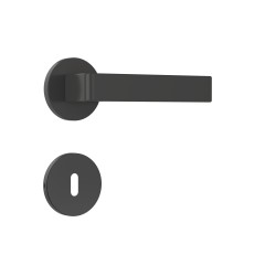 Fechadura Classic 55mm 3800 Roseta Redonda Interna Black