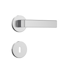 Fechadura Classic 55mm 3800 Roseta Redonda Interna Inox