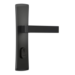 Fechadura Classic 55 3800 Espelho Externa Black