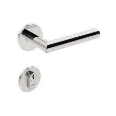 Fechadura 1601/IX410 Roseta Redonda Inox