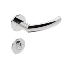 Fechadura 803/IX40 Buz 74 - Roseta Inox