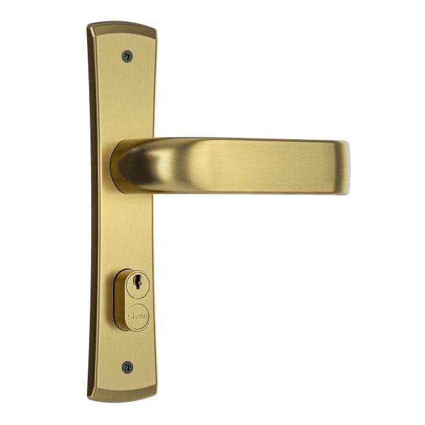 Fechadura Classic 3900 40mm Espelho - Externa Dourado Escovado