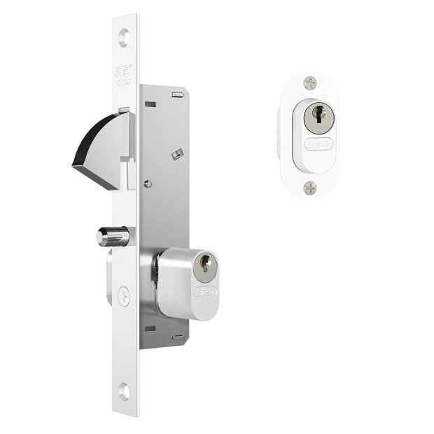 Fechadura 901 Externa Branco